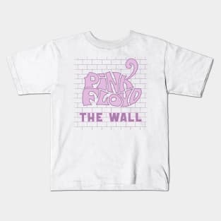 THE VINTAGE WALL (PINK FLOYD) Kids T-Shirt